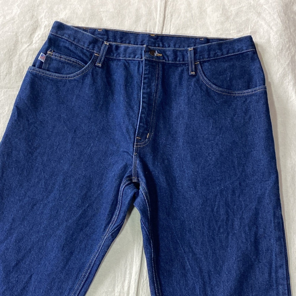 VTG All American Clothing Co Jeans Mens 36x30 Blue USA Made 90s Classic Straight